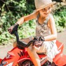 Vaikiškas minamas keturatis motociklas su plačiais ratais - vaikams nuo 3 iki 7 metų | Quad Racing Team | Falk 630